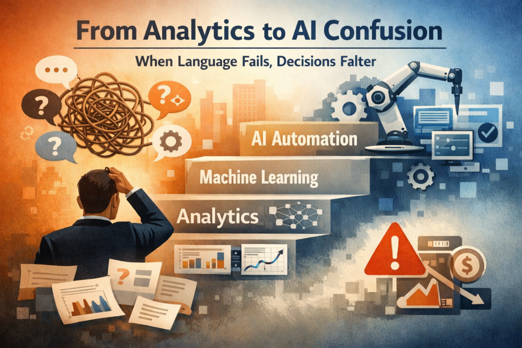 AI vs ML vs Analytics- What Business Leaders Actually Need to Know