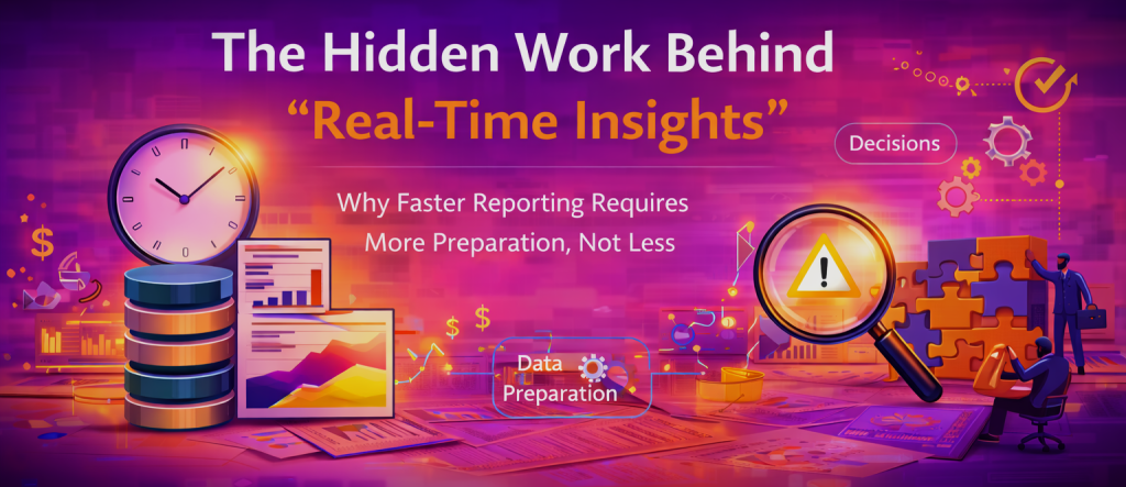 The Hidden Work Behind “Real-Time Insights”